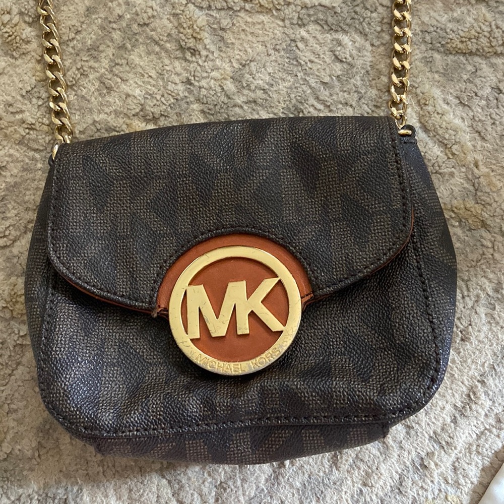 MICHAEL Michael Kors Fulton Crossbody bag: brown